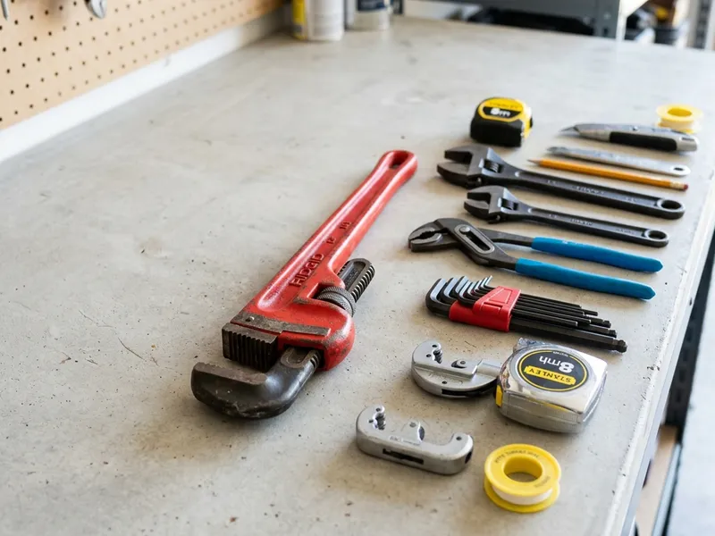 Professional plumbers in Galesville, MD equipped with top-tier tools for residential and commercial plumbing services.